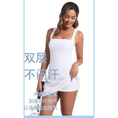女装美女性感宽领美体连衣裙